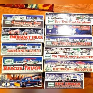 HESS truck collection. 8 Total Mint Condition Trucks.